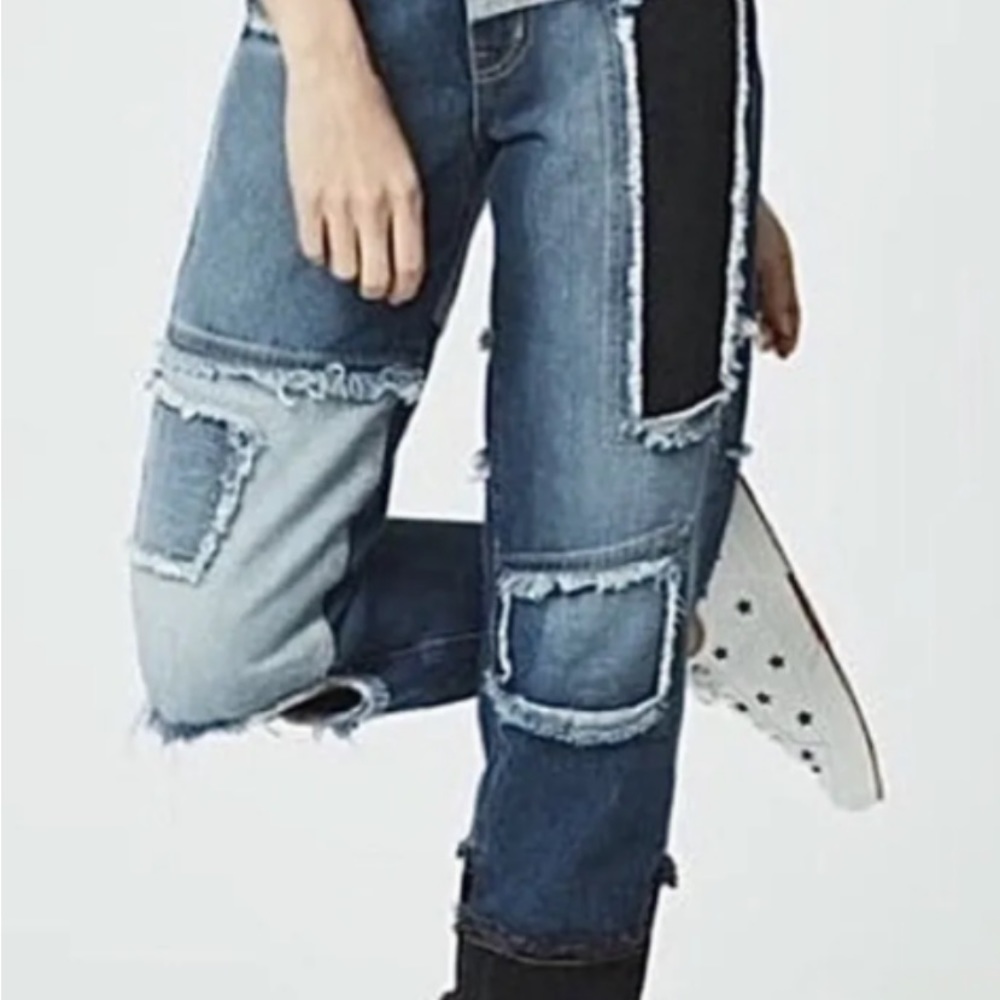 Carmar Patchwork Marietta Jeans Sz 28